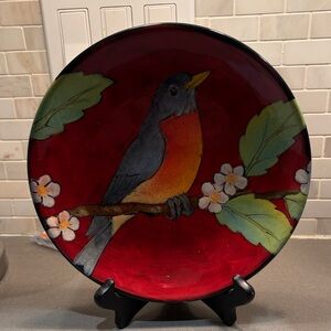 Rainbow Gate Santa Fe Robin Plate